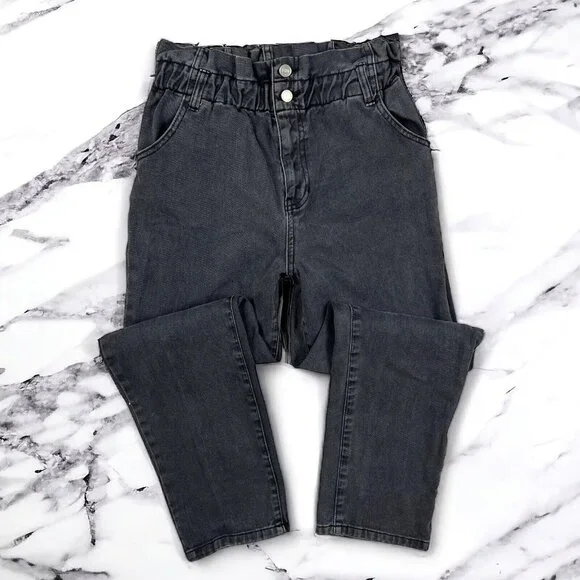 PacSun Jeans Pacsun Mom Jeans Size 28 Paperbag Waist Straight